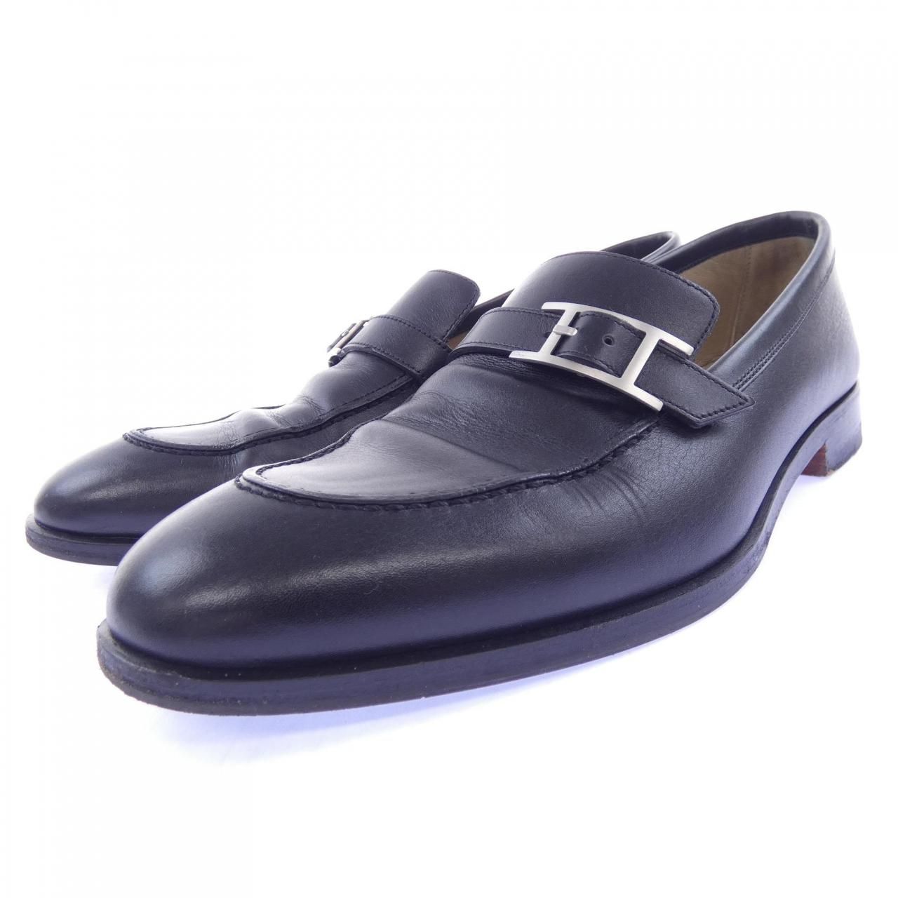 Hermes Monterrey Double Buckle Shoes — view 3