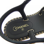 Chanel Sandals Black — view 6