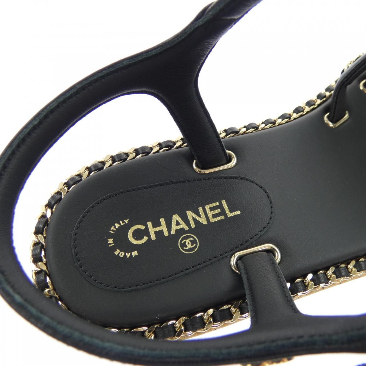 Chanel Sandals Black — view 6