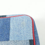 Louis Vuitton Denim Monogram Micro Pochette Accessoire Coin & Key Case — view 4