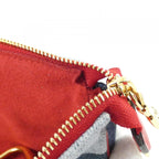 Louis Vuitton Denim Monogram Micro Pochette Accessoire Coin & Key Case — view 7