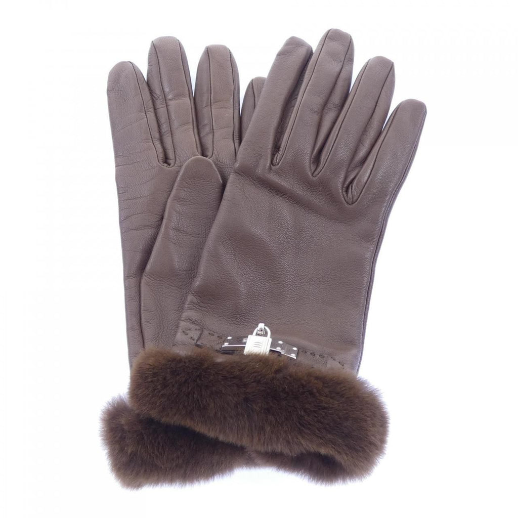 Hermes Glove Brown