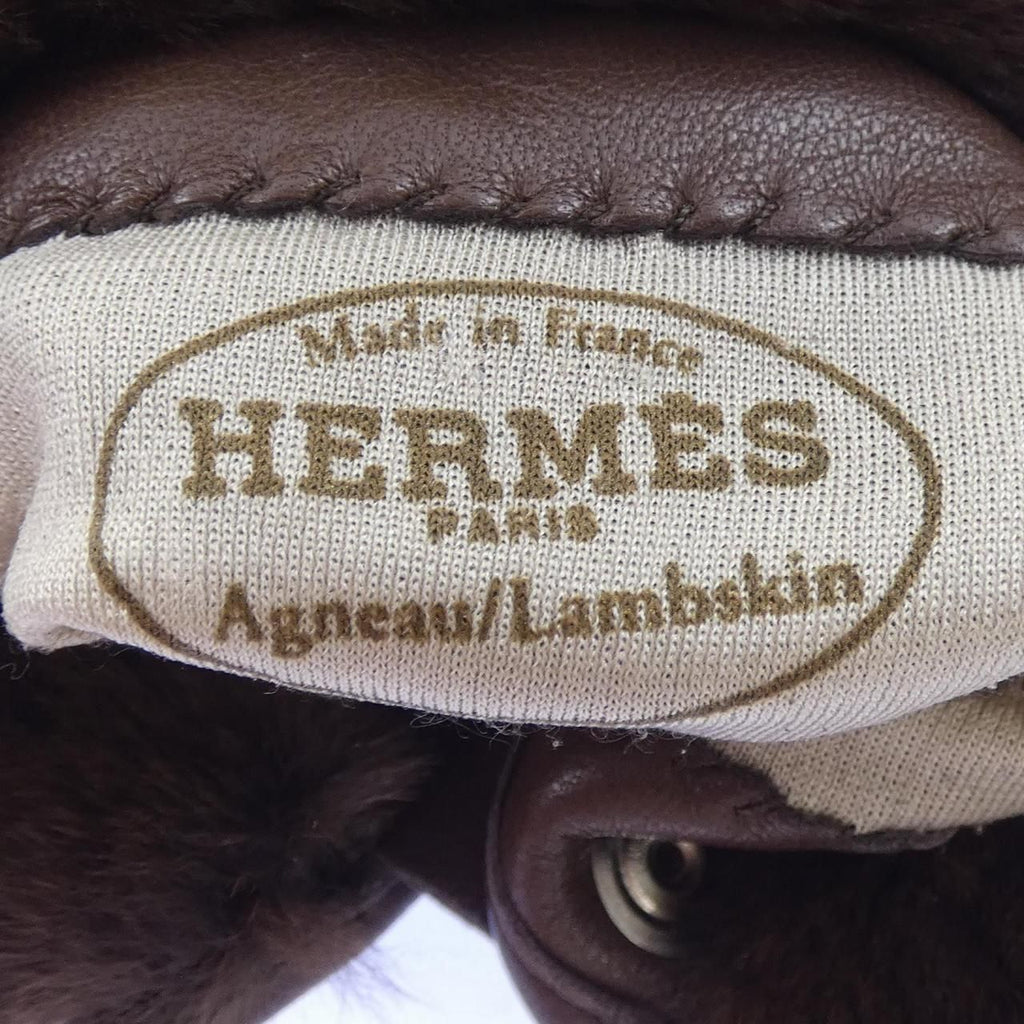 Hermes Glove Brown — view 3