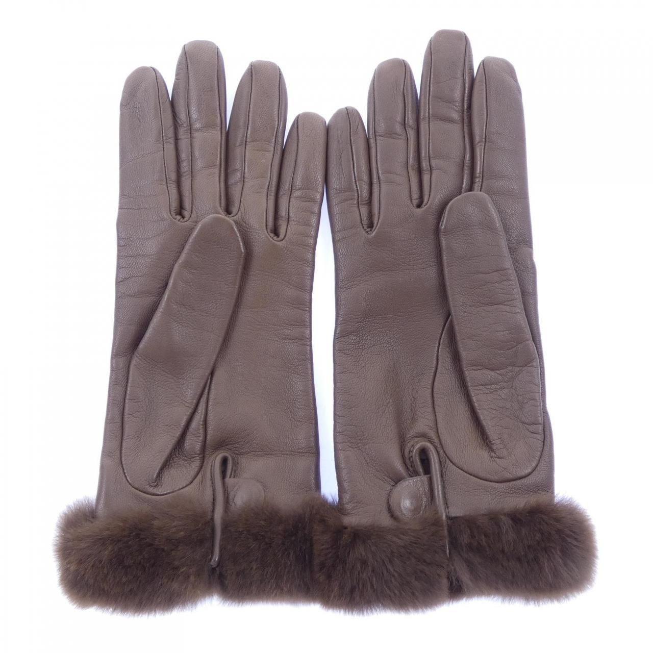 Hermes Glove Brown — view 2