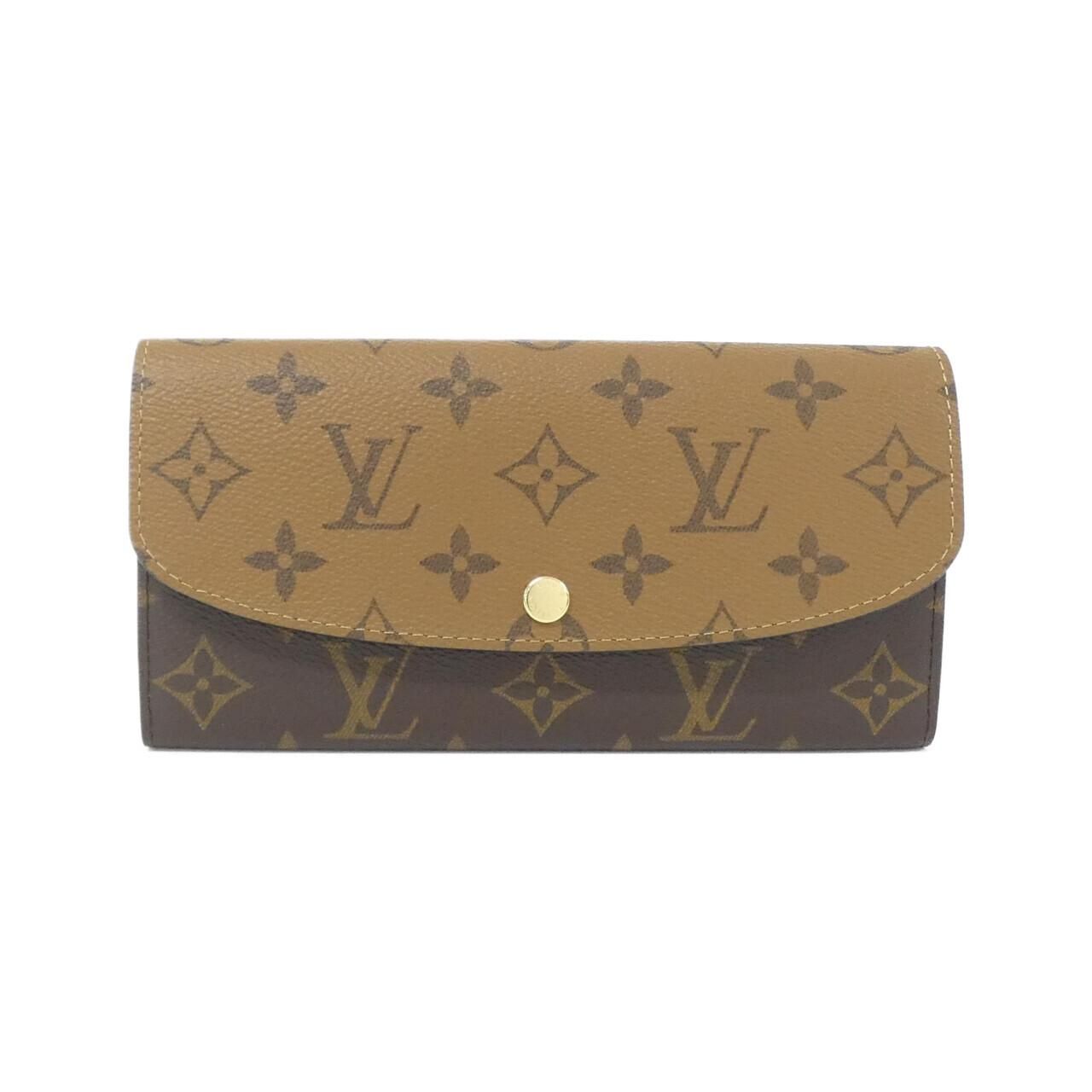 Louis Vuitton Monogram Reverse Portefeuille Emily Wallet