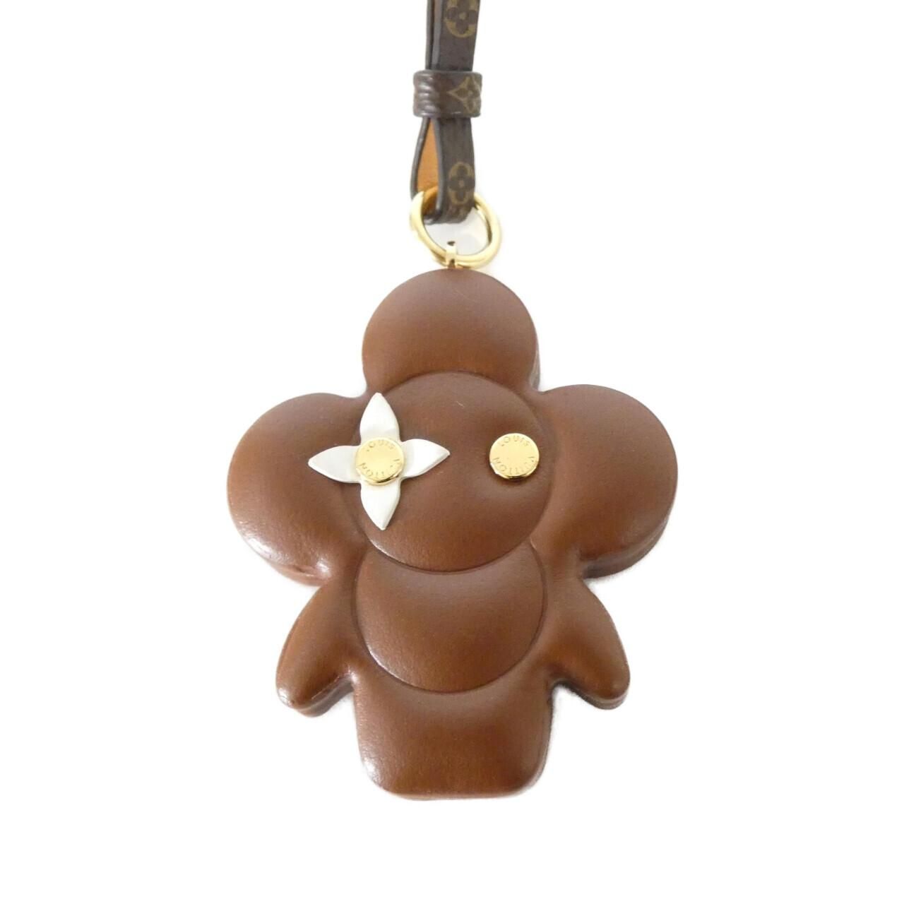 Louis Vuitton Monogram Bag Charm Vivienne Chocolat — view 2