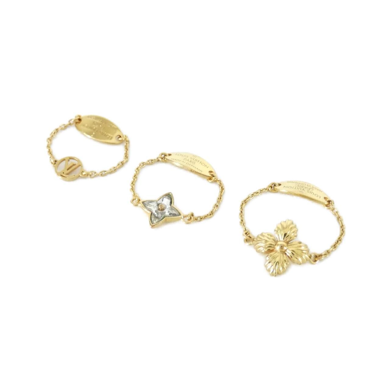 Louis Vuitton Set Blue Ming Strass S Ring