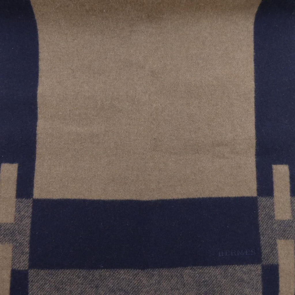 Hermes Passant Scarf Navy — view 4