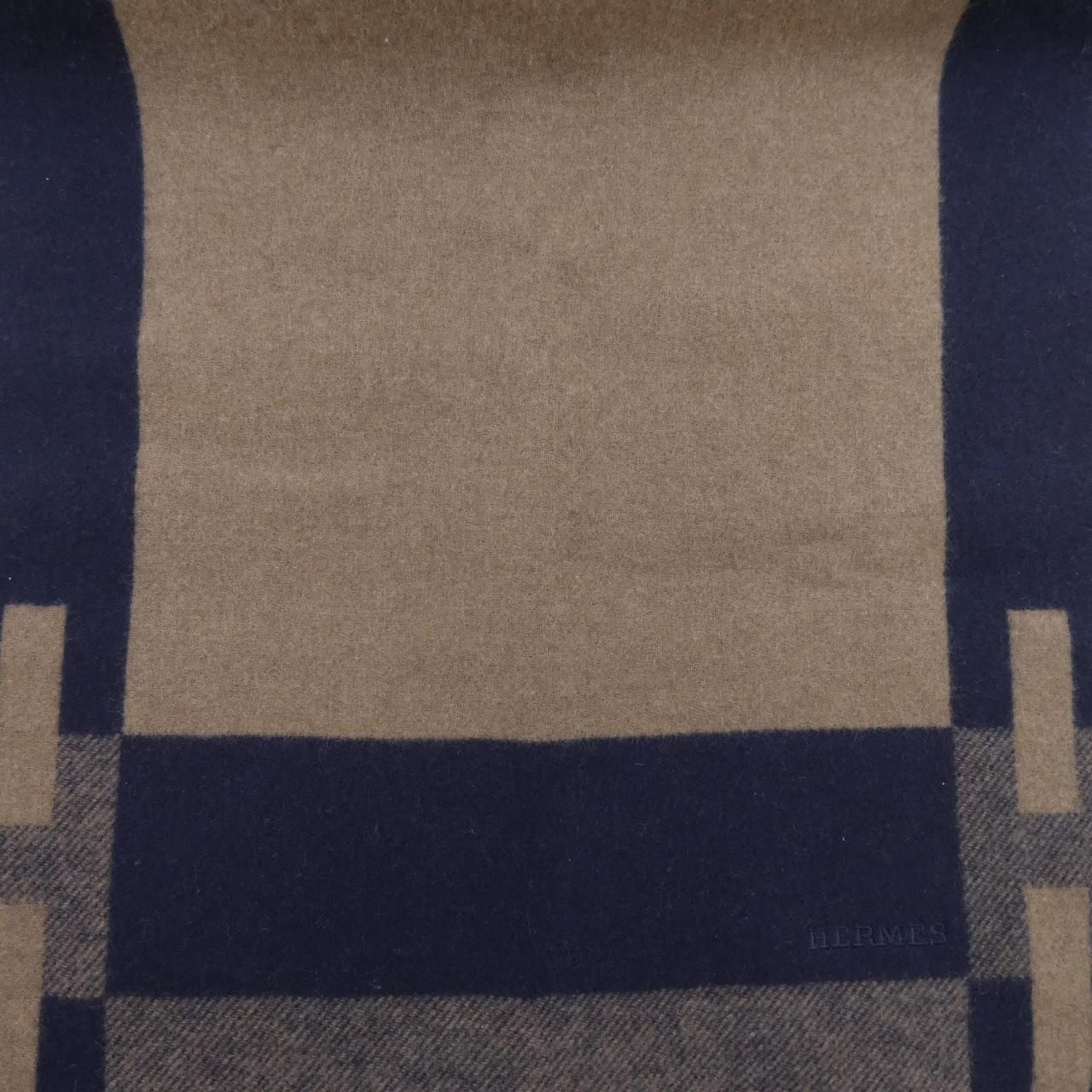 Hermes Passant Scarf Navy — view 4