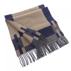 Hermes Passant Scarf Navy