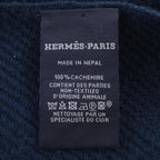 Hermes Scarf Navy — view 3