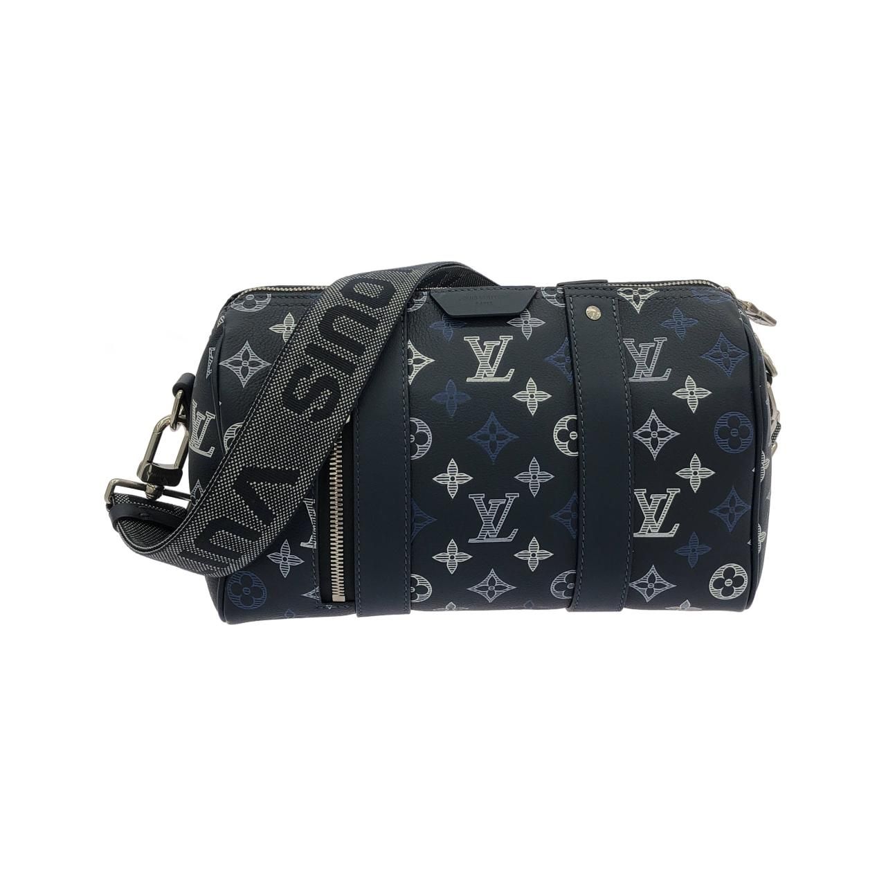 Louis Vuitton Monogram Shadow City Keepall Boston