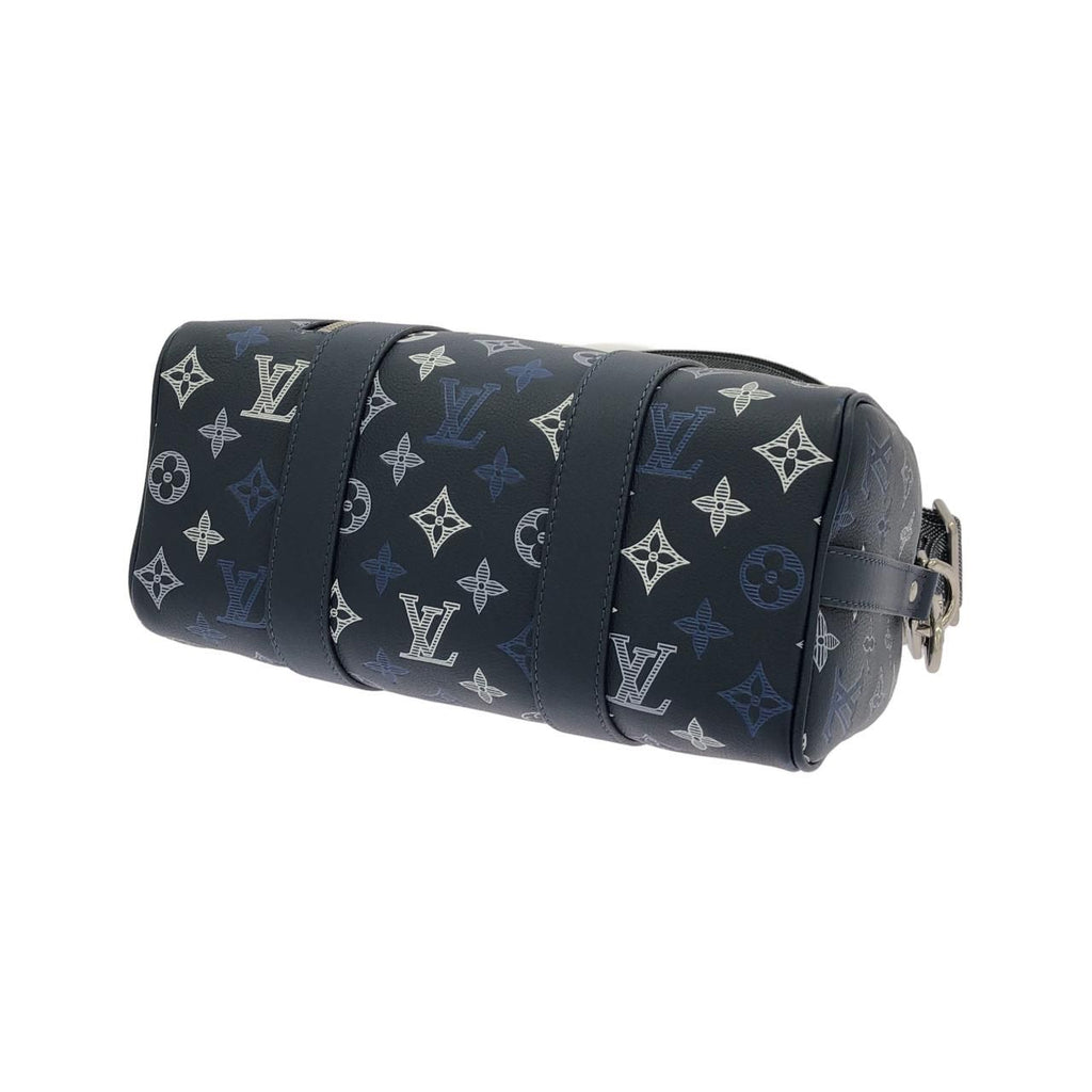 Louis Vuitton Monogram Shadow City Keepall Boston — view 2