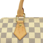 Louis Vuitton Damier Azur Speedy 25 cm Boston — view 3