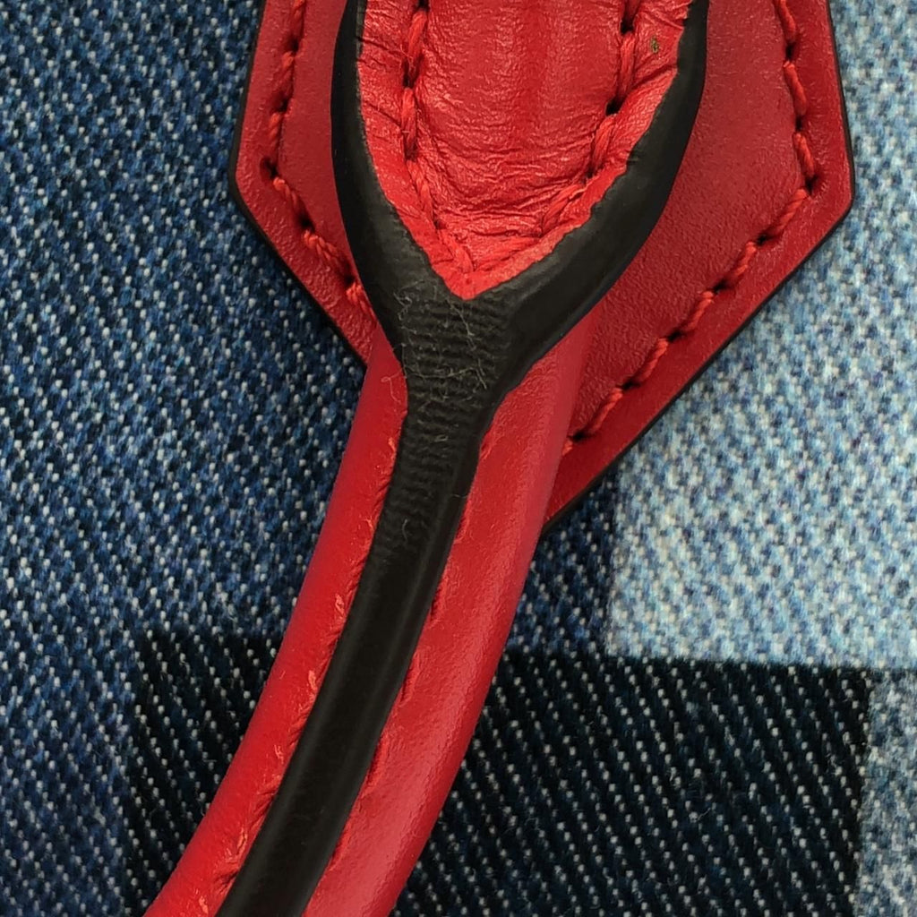 Louis Vuitton Denim Monogram Alma BB — view 5