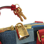 Louis Vuitton Denim Monogram Alma BB — view 4
