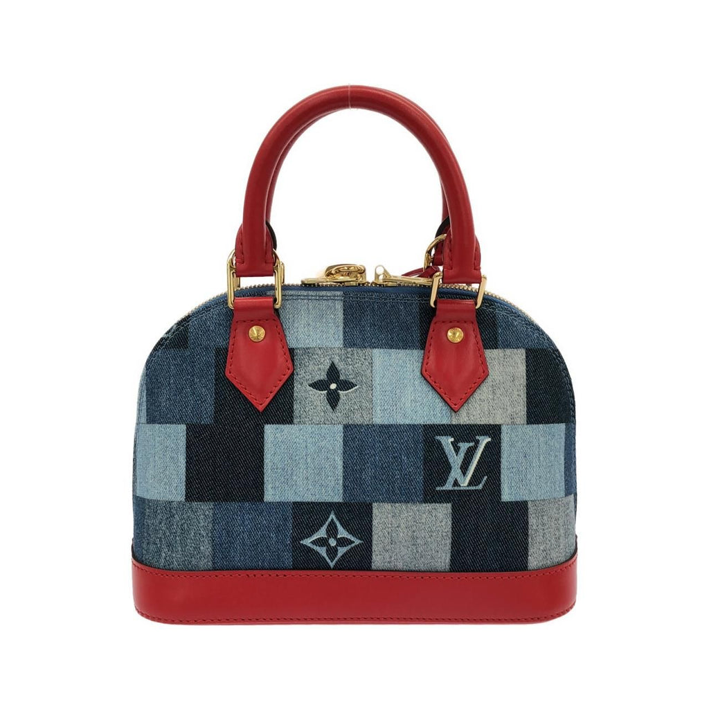 Louis Vuitton Denim Monogram Alma BB — view 2