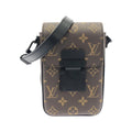 Louis Vuitton Monogram Macassar S Lock Vertical Wearable Wallet Shoulder