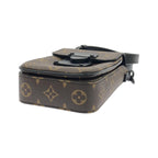 Louis Vuitton Monogram Macassar S Lock Vertical Wearable Wallet Shoulder — view 3
