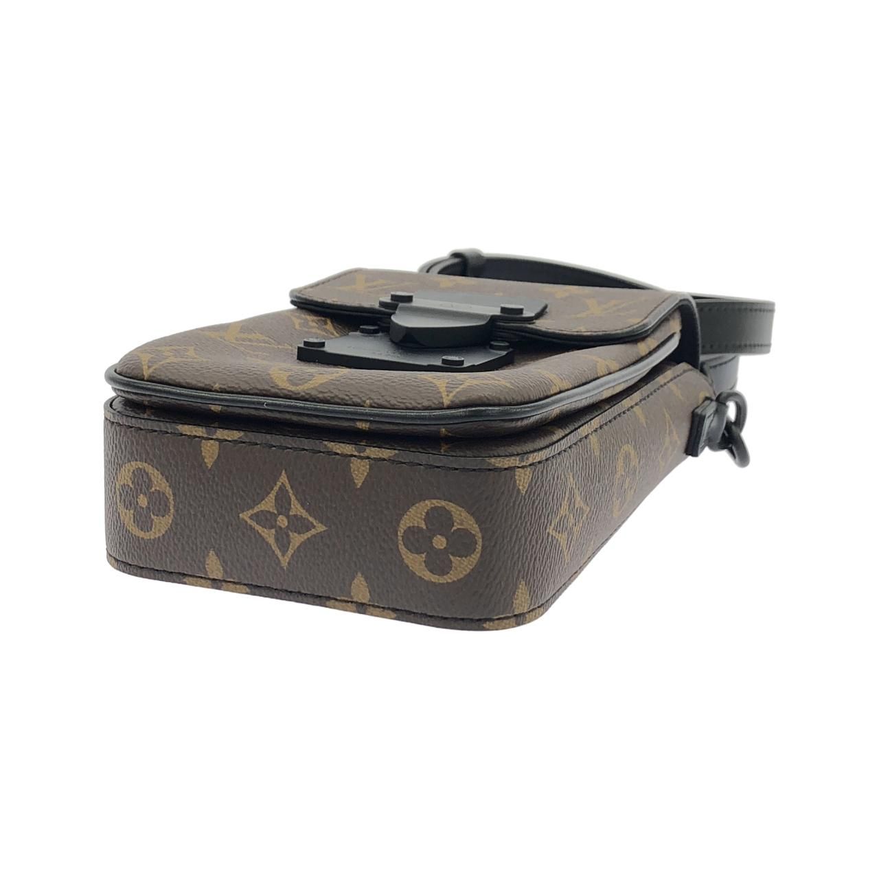 Louis Vuitton Monogram Macassar S Lock Vertical Wearable Wallet Shoulder — view 3