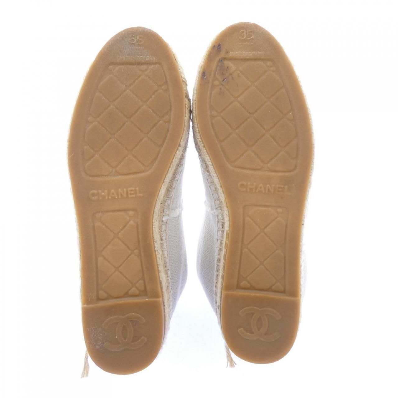 Chanel Espadrilles Shoes Beige — view 4