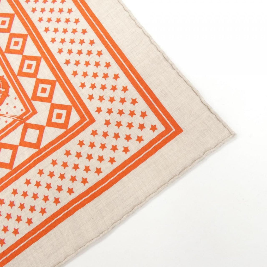 Hermes Fouets Et Badines Bandana Carre Shawl Scarf — view 2