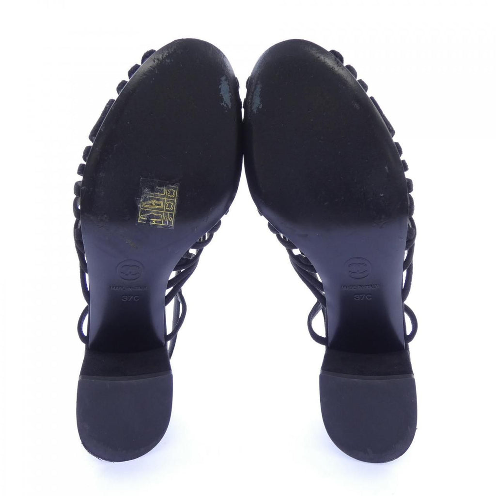 Chanel Sandals Black — view 4