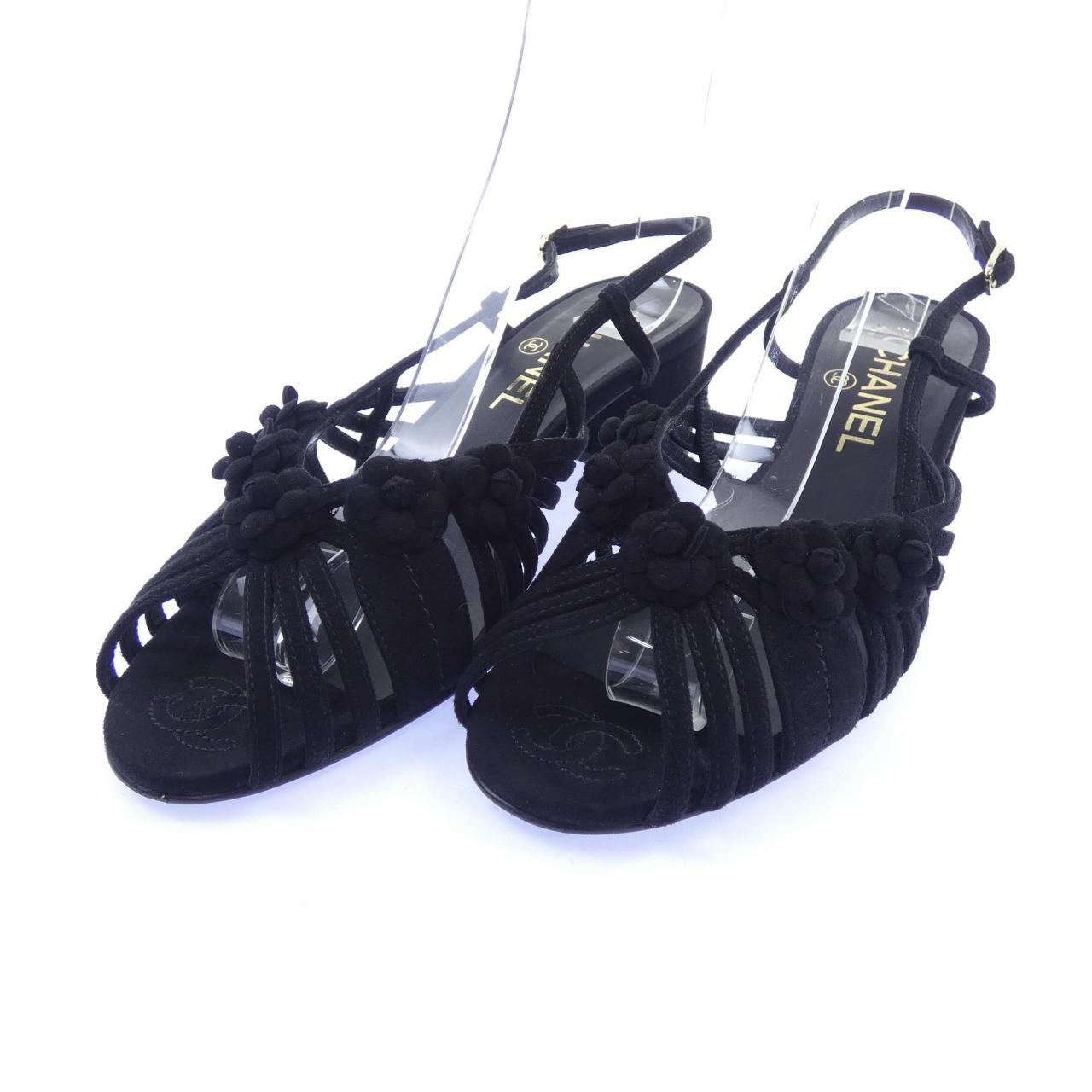 Chanel Sandals Black — view 3