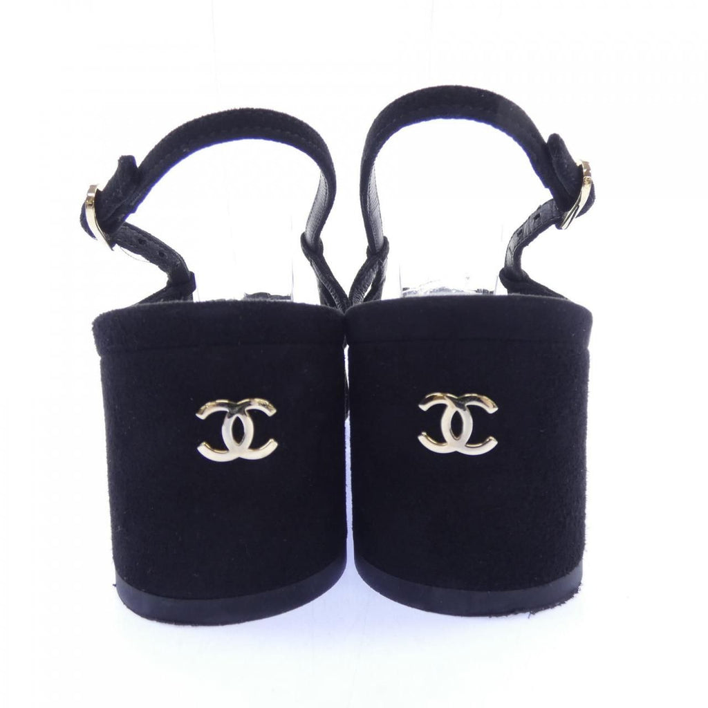 Chanel Sandals Black — view 5