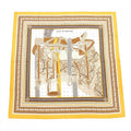 Hermes Selle de Dignitaire Bandana Carre Shawl Scarf