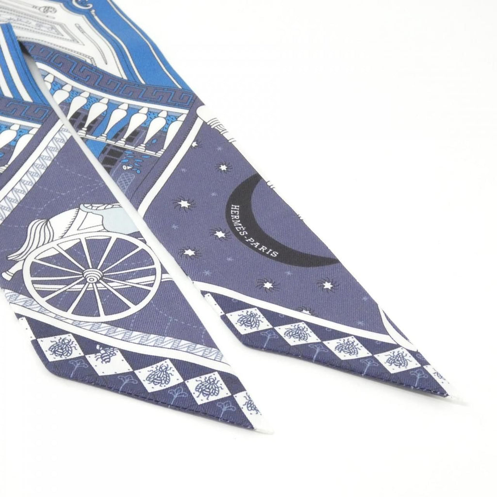 Hermes Objets de Curiosite Twilly Scarf — view 2