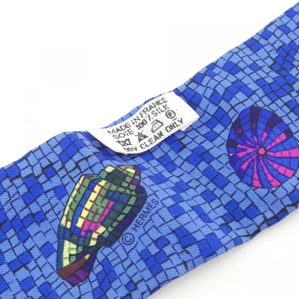 Hermes Twilly Scarf Blue — view 3