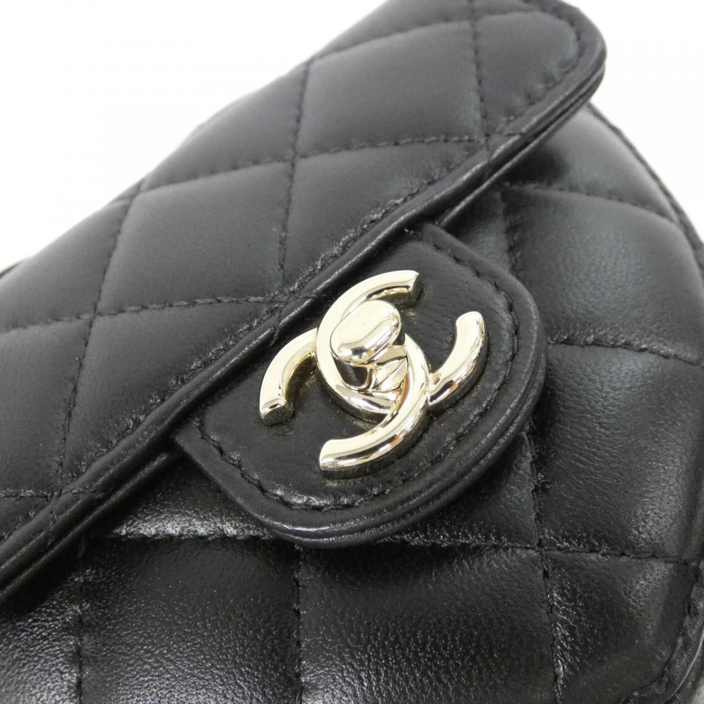 Chanel Waist Bag Belt Bag Black — view 6