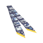 Hermes Story Twilly Scarf