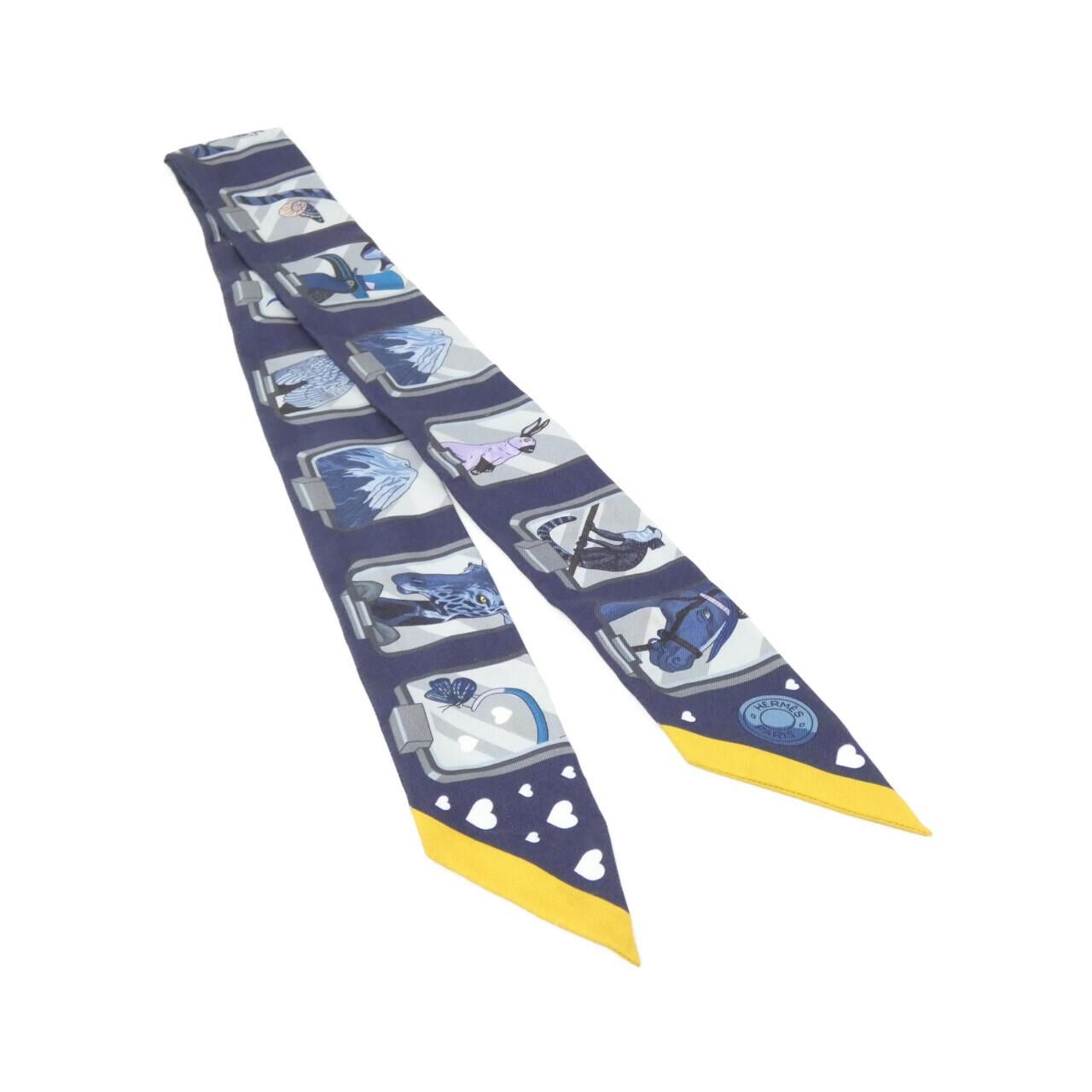 Hermes Story Twilly Scarf