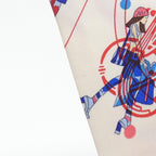 Hermes Ex Libris les Parisienne Twirly Courte Scarf — view 3