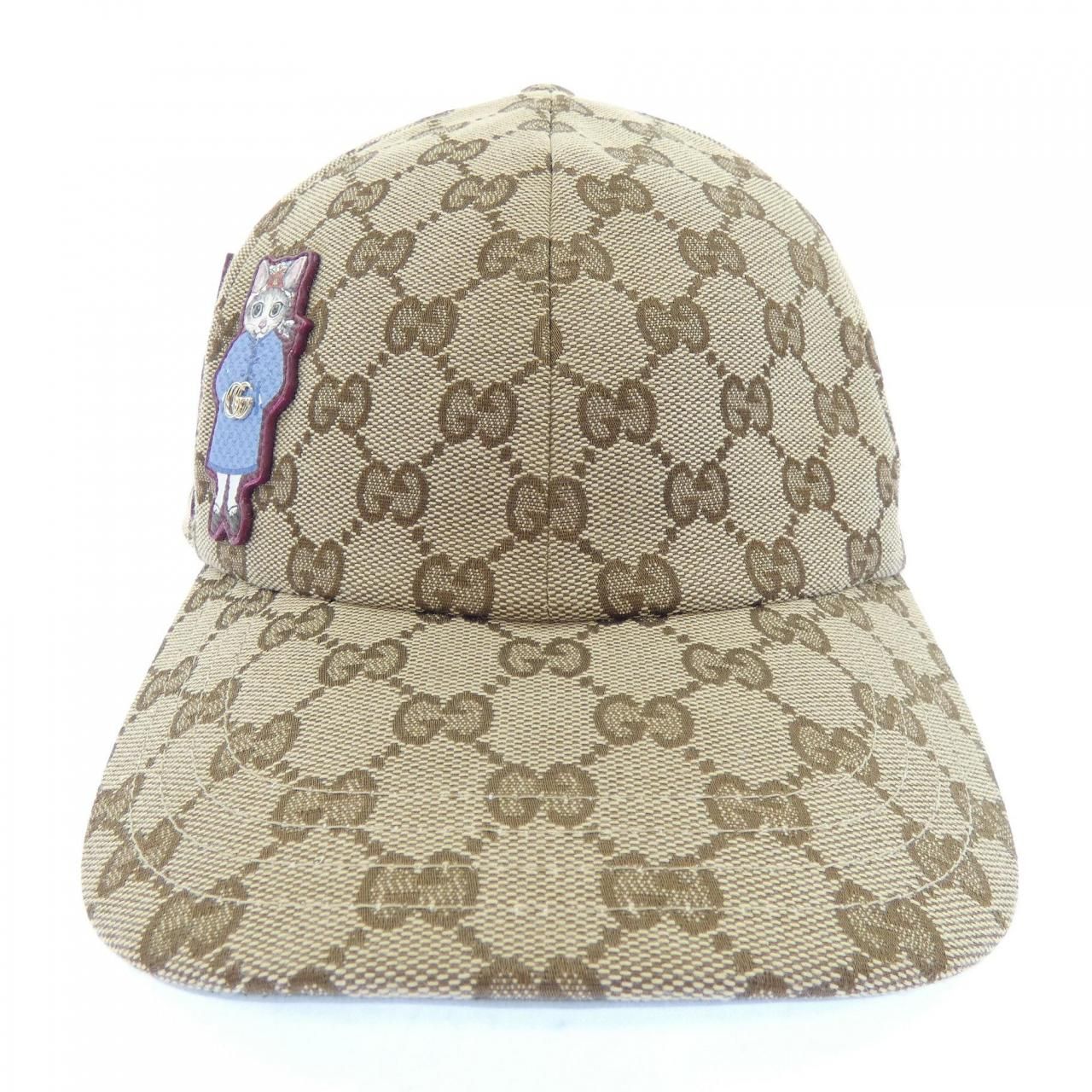 Gucci Cap Hat Brown — view 2