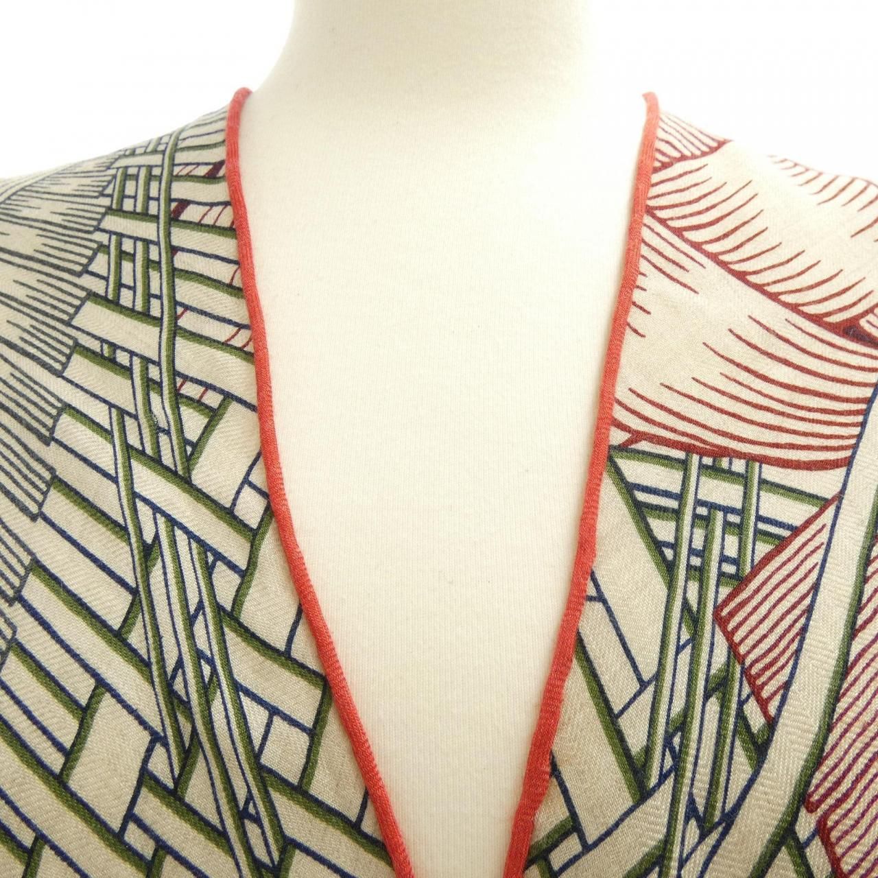 Hermes Masan&masan Toy Langle Geant Shawl Scarf — view 4
