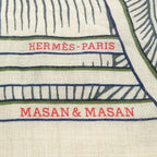 Hermes Masan&masan Toy Langle Geant Shawl Scarf — view 5