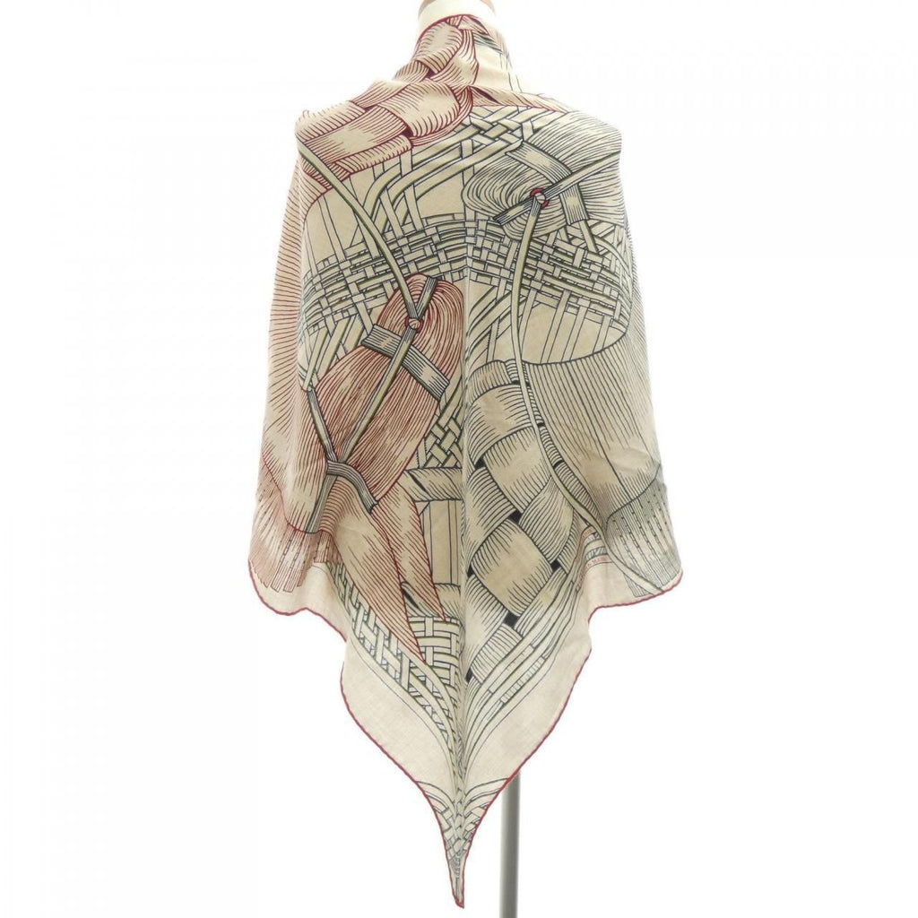 Hermes Masan&masan Toy Langle Geant Shawl Scarf — view 2