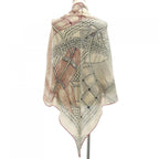 Hermes Masan&masan Toy Langle Geant Shawl Scarf — view 2
