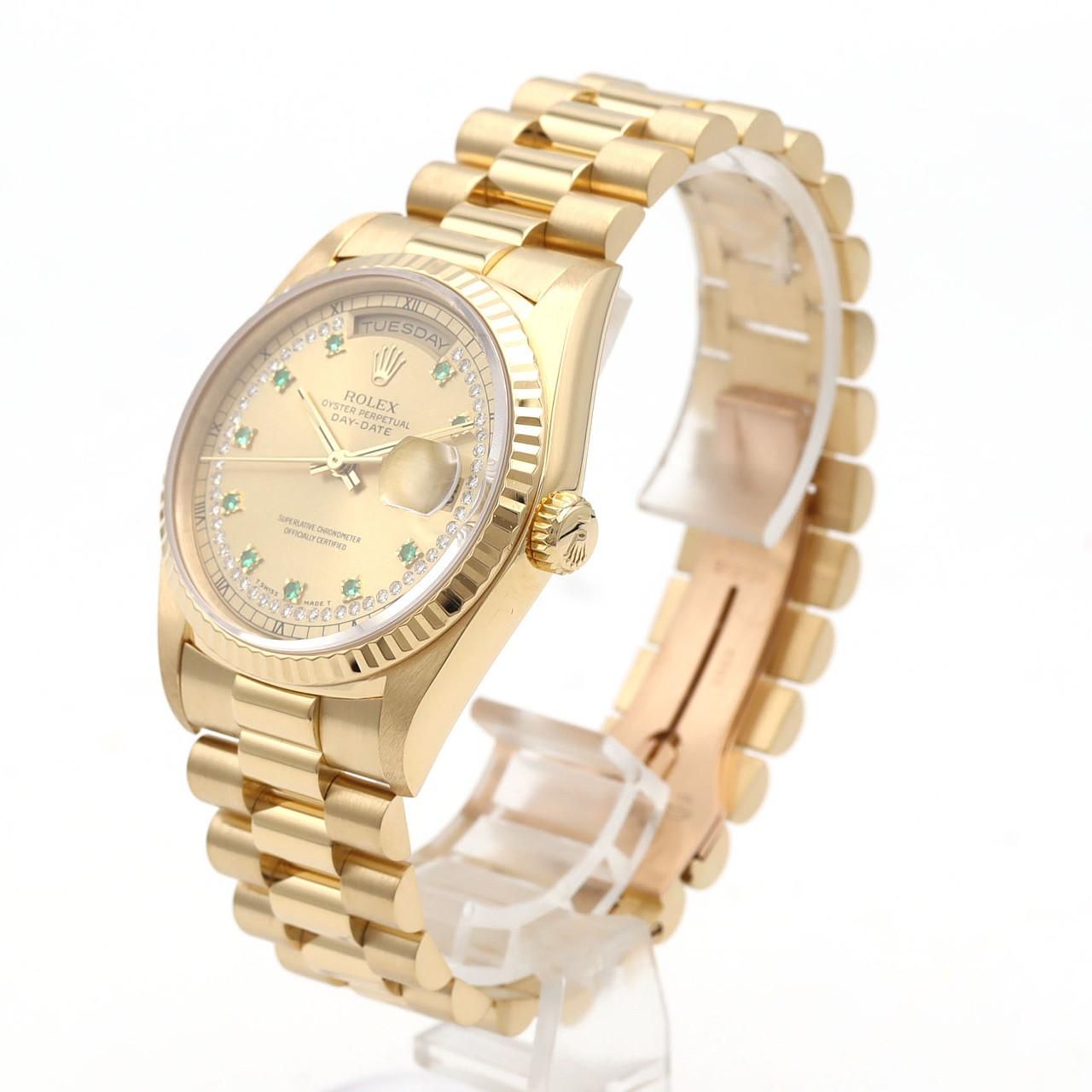 Rolex Day Date YG Automatic Winding Number Watch — view 2