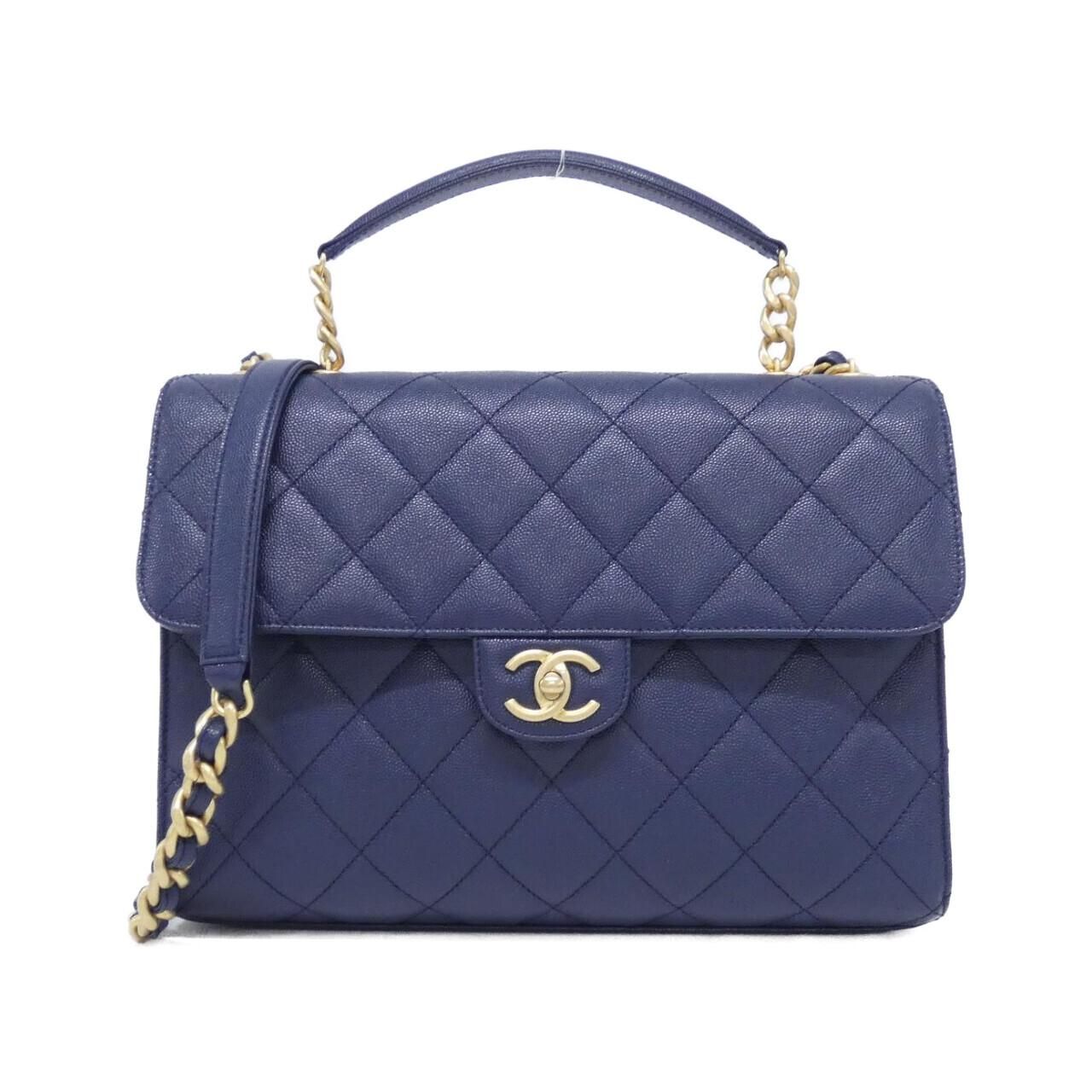 Chanel Bag Handbag Navy