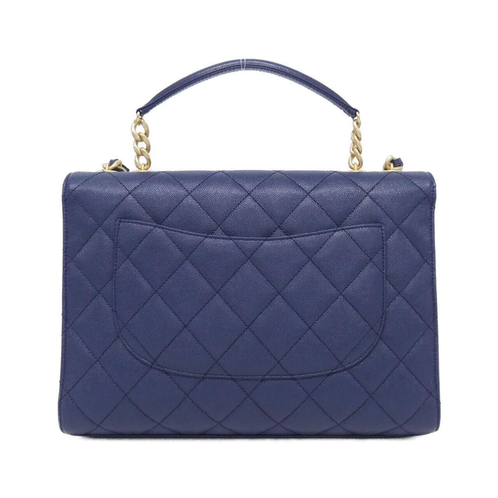 Chanel Bag Handbag Navy — view 2