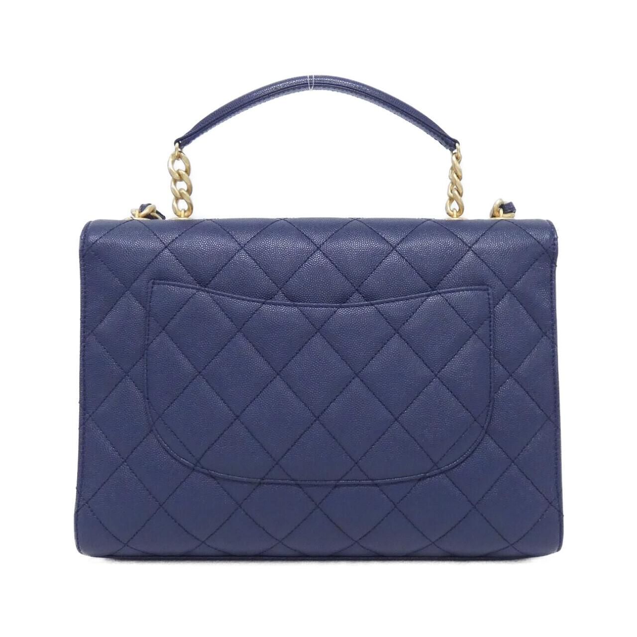 Chanel Bag Handbag Navy — view 2