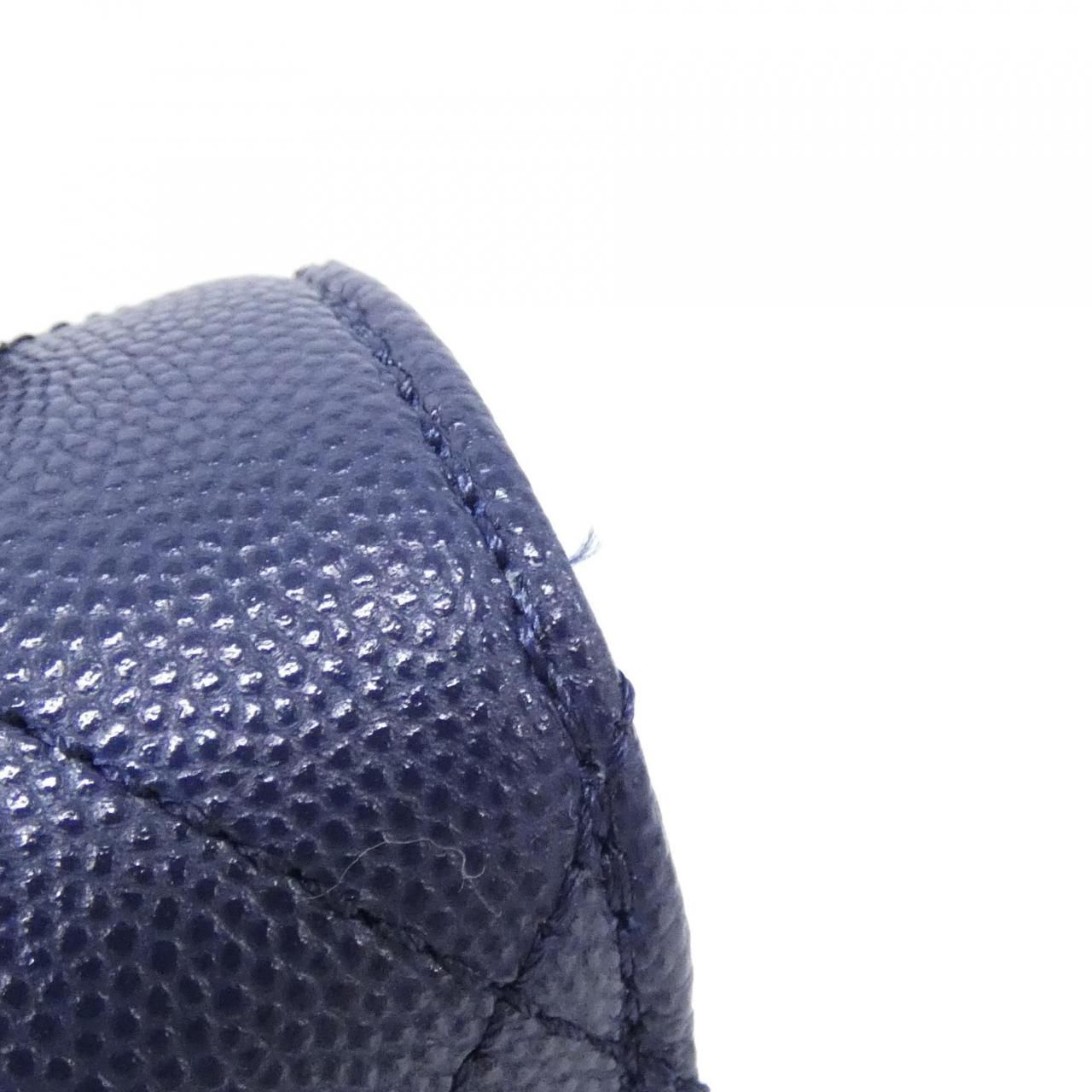 Chanel Bag Handbag Navy — view 4