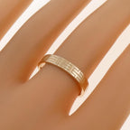 Hermes Kilim Ring Gold — view 4