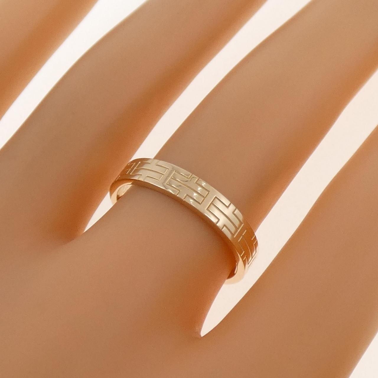 Hermes Kilim Ring Gold — view 4