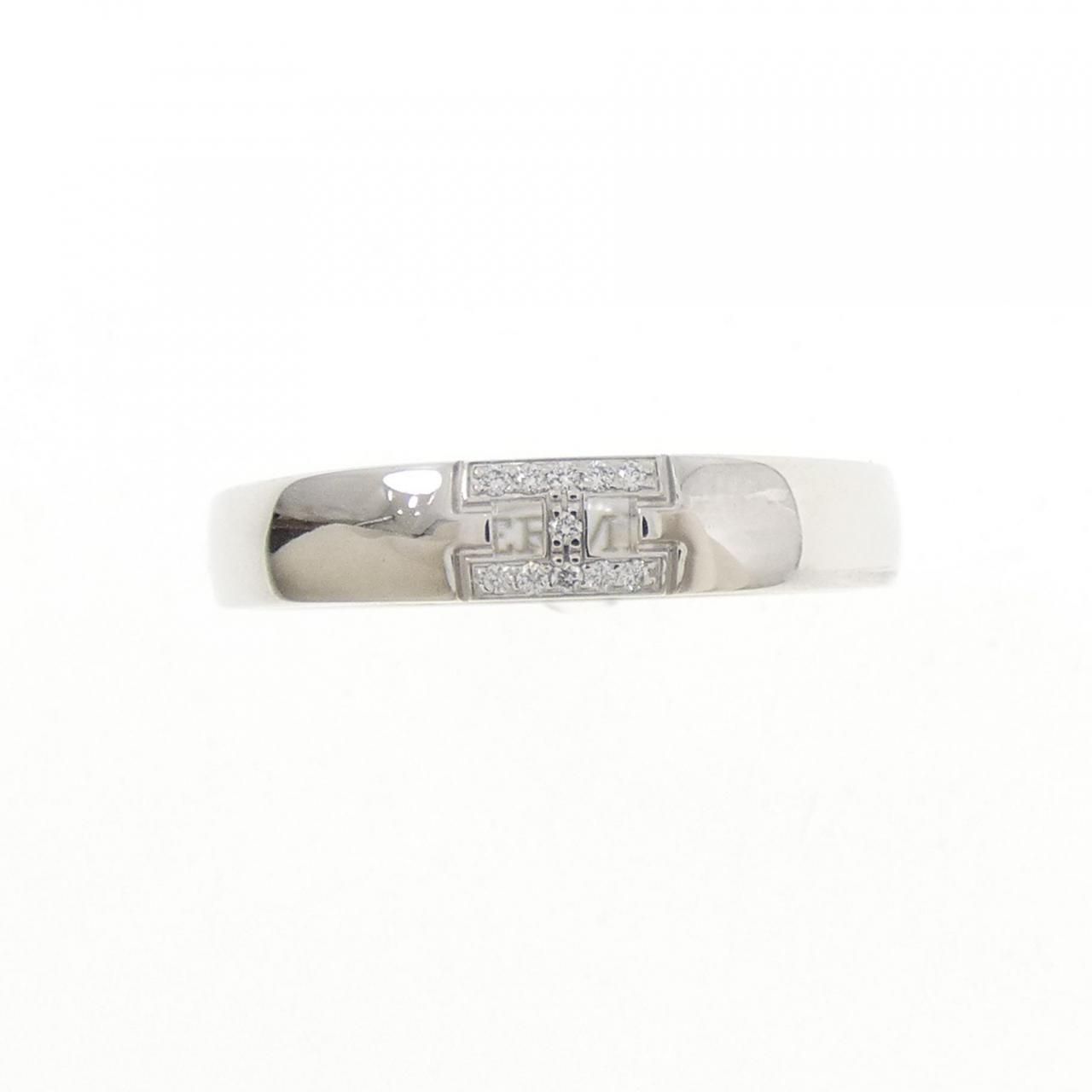 Hermes Cles Ring White Gold — view 2