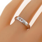 Hermes Cles Ring White Gold — view 5